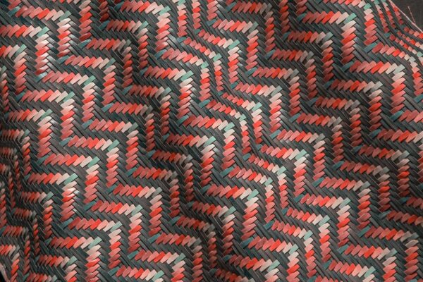 Mesh Chevron Corallo