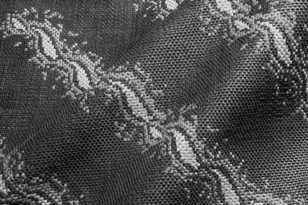 Mesh 652 embroidery Silver