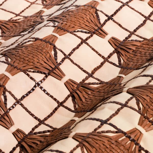 Mesh Mat 804 Base Legno 828 / Ins - Tabacco 840 / Legno 828