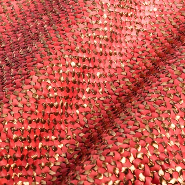 Mesh Mat Zig Zag Cotto/Bronze