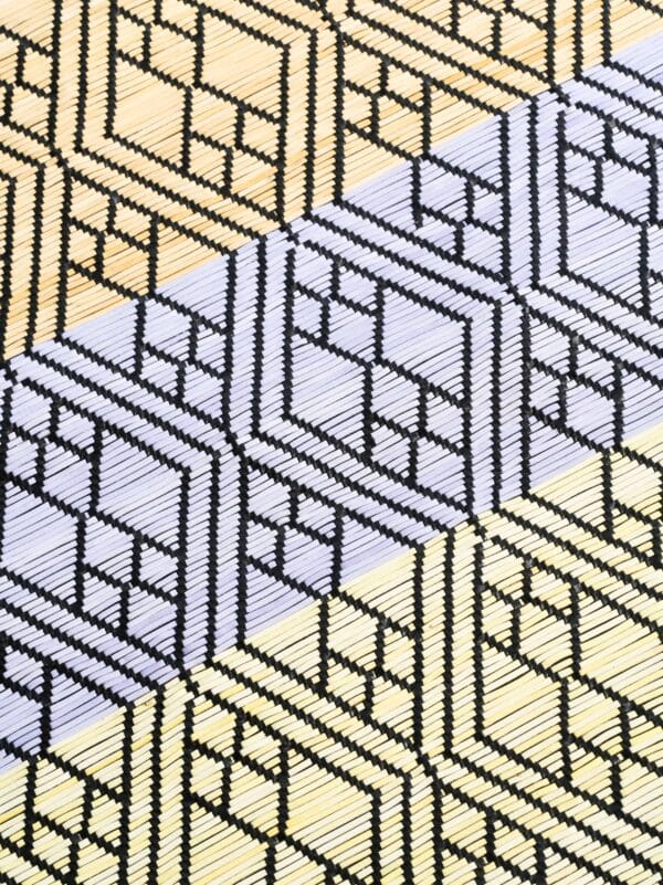 Mesh Mat Romboni Combi Lemon Grass